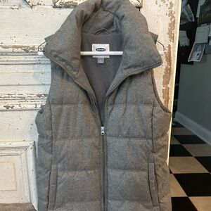 Old Navy gray puffer new without tags